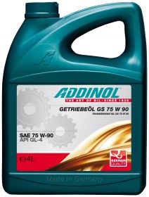 ADDINOL GETRIEBEÖL GS 75 W 90 - трансмиссионные масла для смазки ручных коробок передач